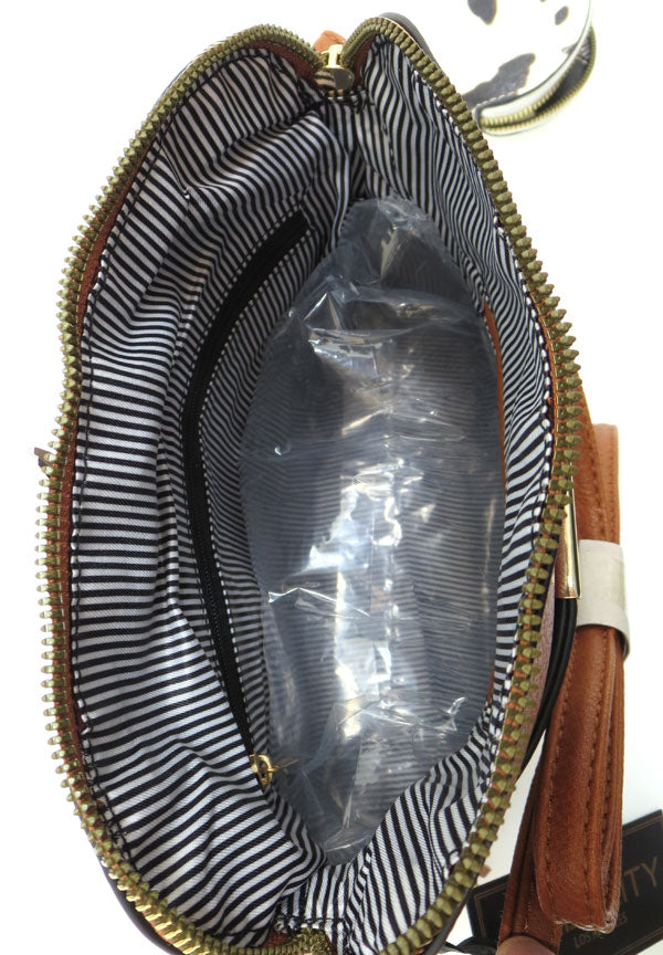 Cow Print Crossbody Purse
