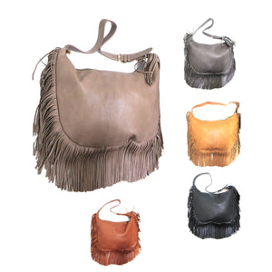 Boho Fringe Western Purse