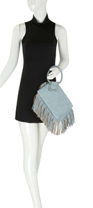 Fringe Western Wristlet Cluch